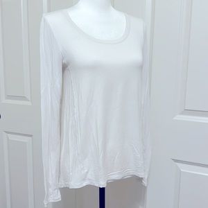 White Heavenly Long T